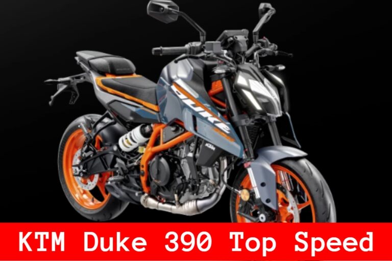 KTM Duke 390 Top Speed